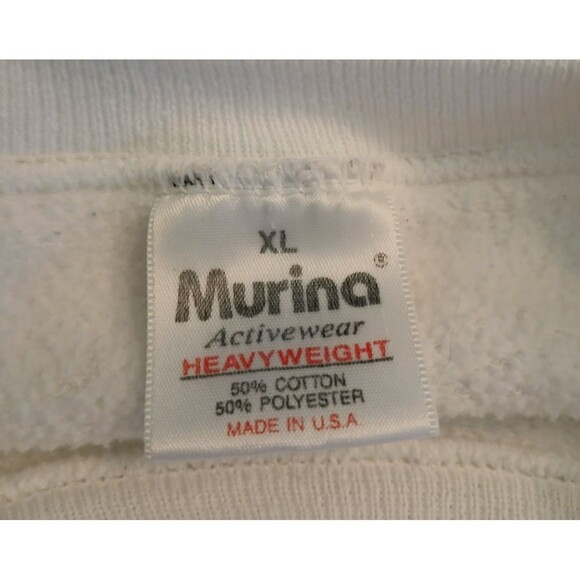 1994 Warner Brothers Looney Tunes Christmas Sweatshirt Murina Activewear USA XL - Picture 14 of 16